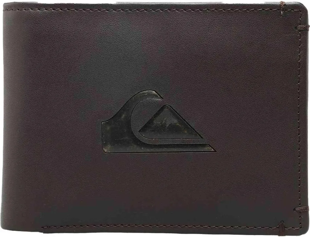 Quiksilver Portafoglio Nero EQYAA03895 - Pelle e Design Bi-Fold