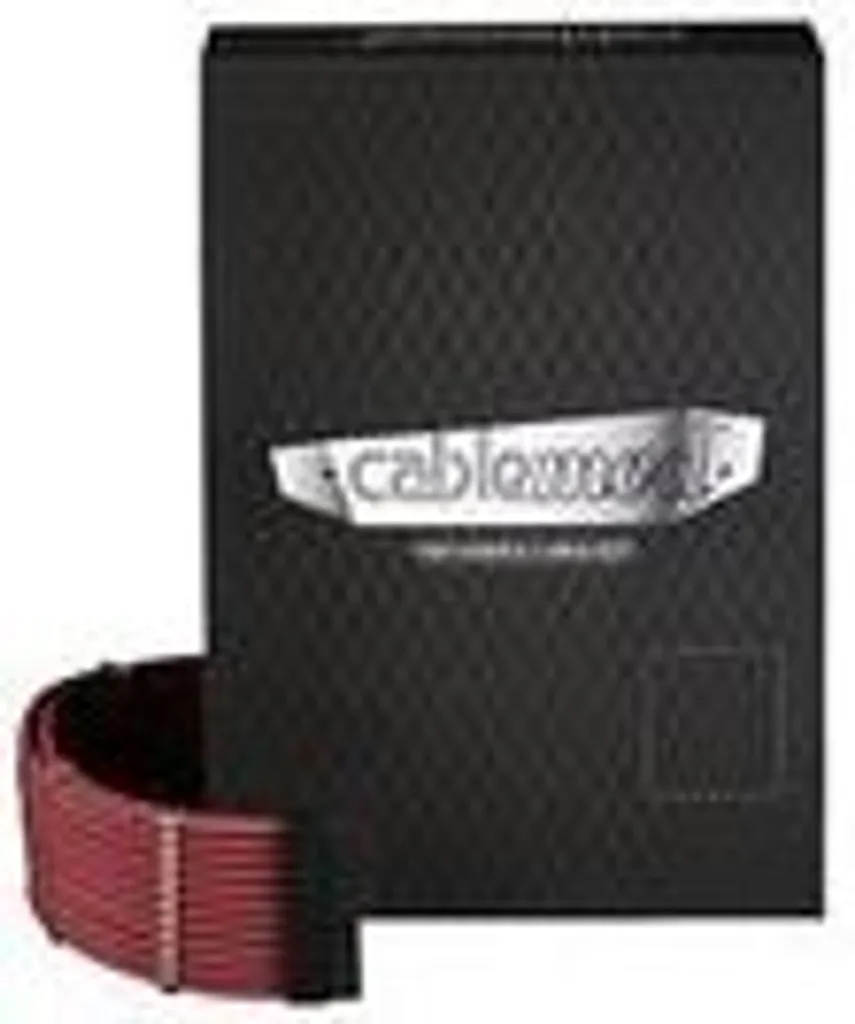 CableMod PRO ModMesh C-Series Kit AXI HXI Blood Red pour Alims Corsair