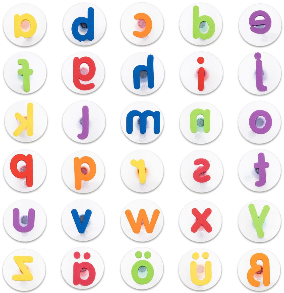Daggis - Riesen-Buchstaben-Stempel - Lesen lernen Stempelset Kinderstempel