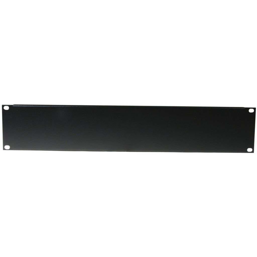 OMNITRONIC Frontplatte Z-19U, Stahl, schwarz 2HE