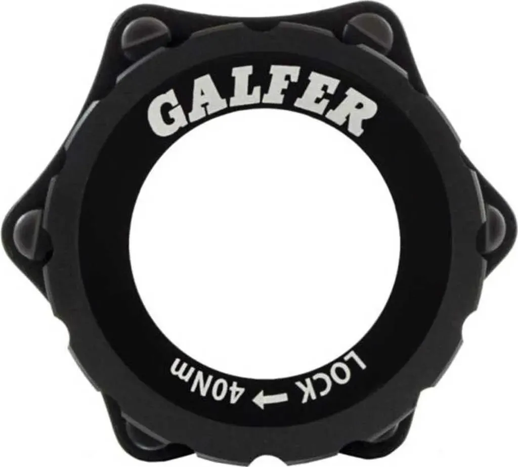 Adaptateur de disque rigide Galfer AFS Fulcrum en alu argenté - 2