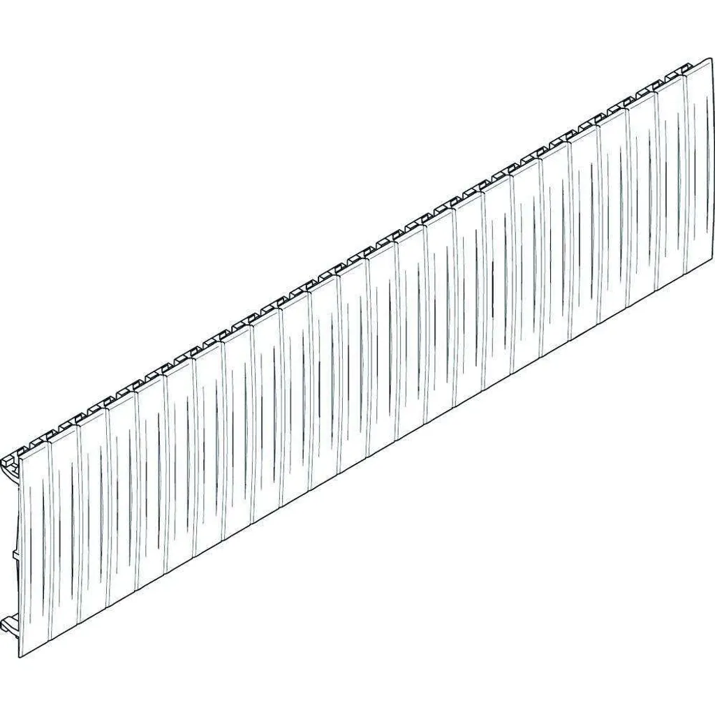 Bande de recouvrement RAL 9002 pour GBS24N10 - Lot de 10 unités VE10