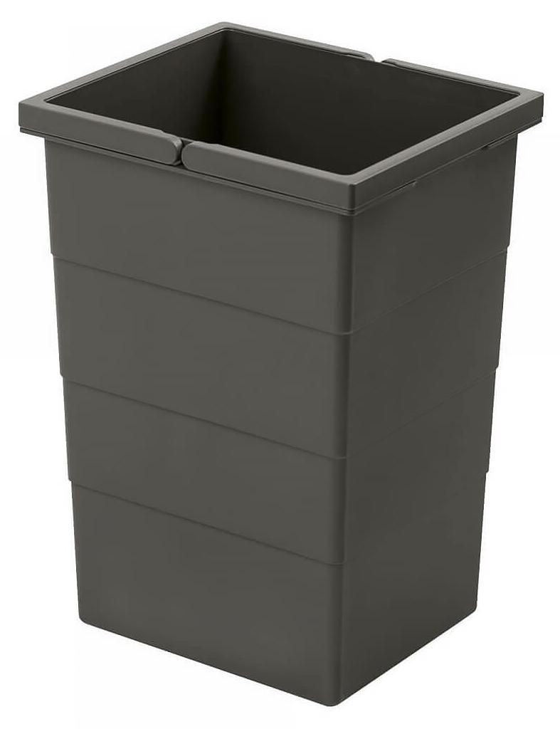 Hailo Seau intérieur 1138999 gris foncé 13 litres 207 x 242 Image du produit 
