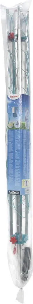 Séchoir Rotatif 60m Météor Aluminium Inoxydable avec Support de Fixation