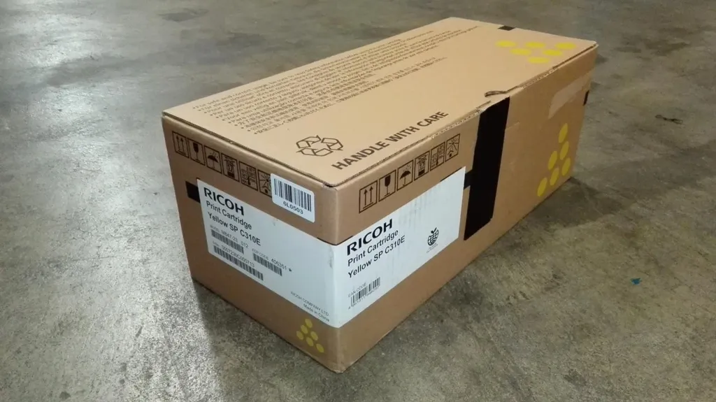 Toner Jaune Ricoh 406351 pour des Documents Laser Nets et Nets - 10