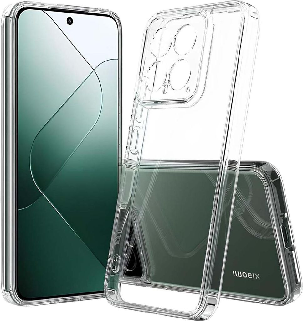 Crong Crystal Shield Cover - Xiaomi 14 Hülle (transparent) Produktbild 