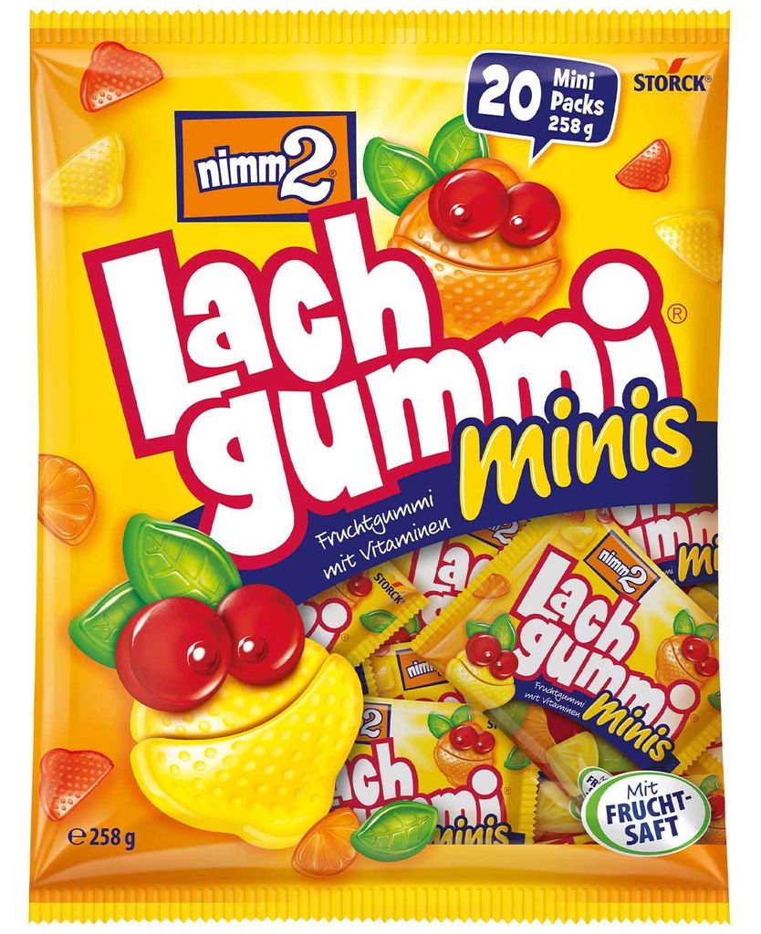 nimm2 Lachgummi minis 20er Produktbild 