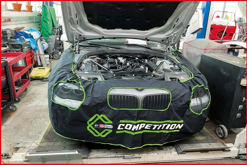 Housse de protection avant pour voiture COMPETITION - Bâche de Capot