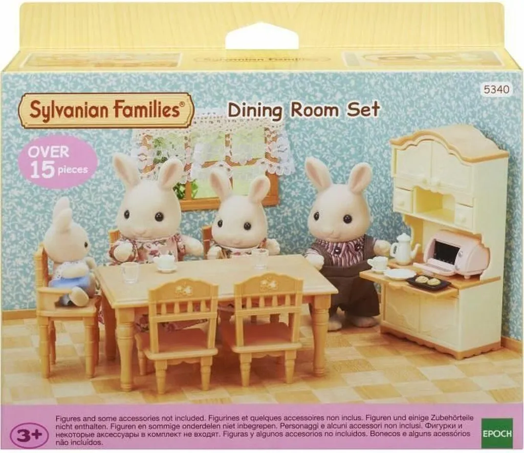 Aménagez votre maison Sylvanian avec le kit Salle à Manger complet 5340