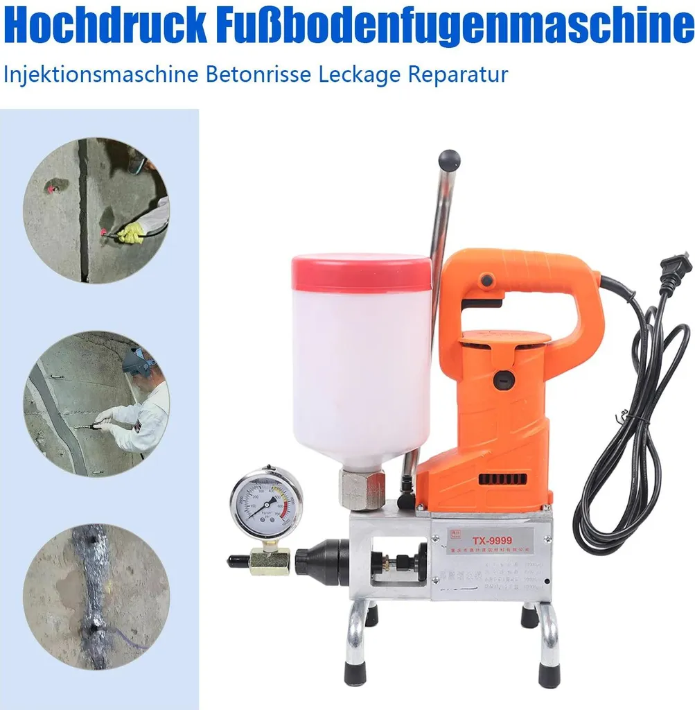 Machine d'injection électrique pour résine époxy haute pression orange