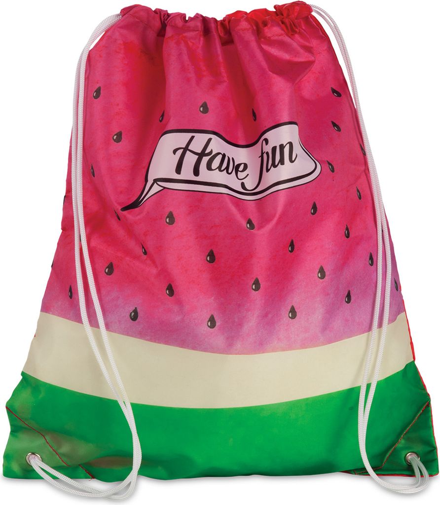 Turnbeutel Pink Sporttasche mit Kordelzug Sport-Beutel Tasche im Trend-Design