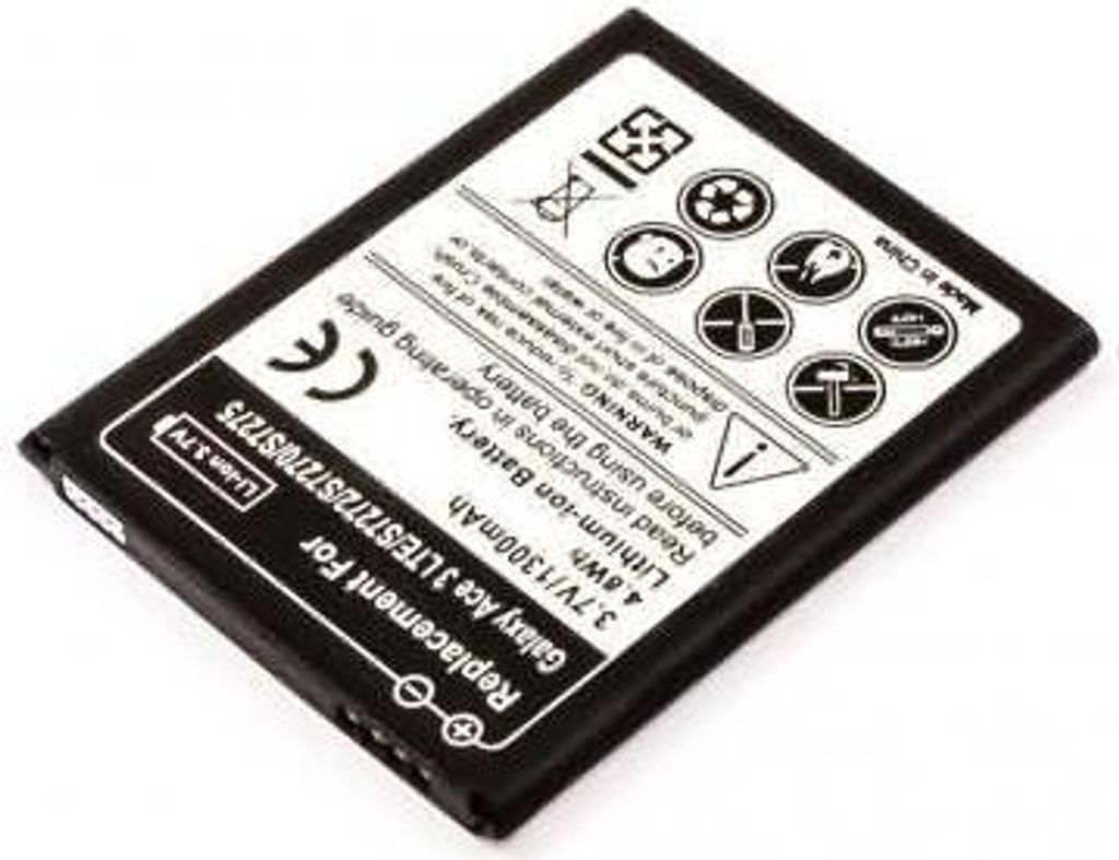 Akku für Samsung Galaxy Ace 3 Li-Ion 3,7 Volt 1300 mAh Produktbild 