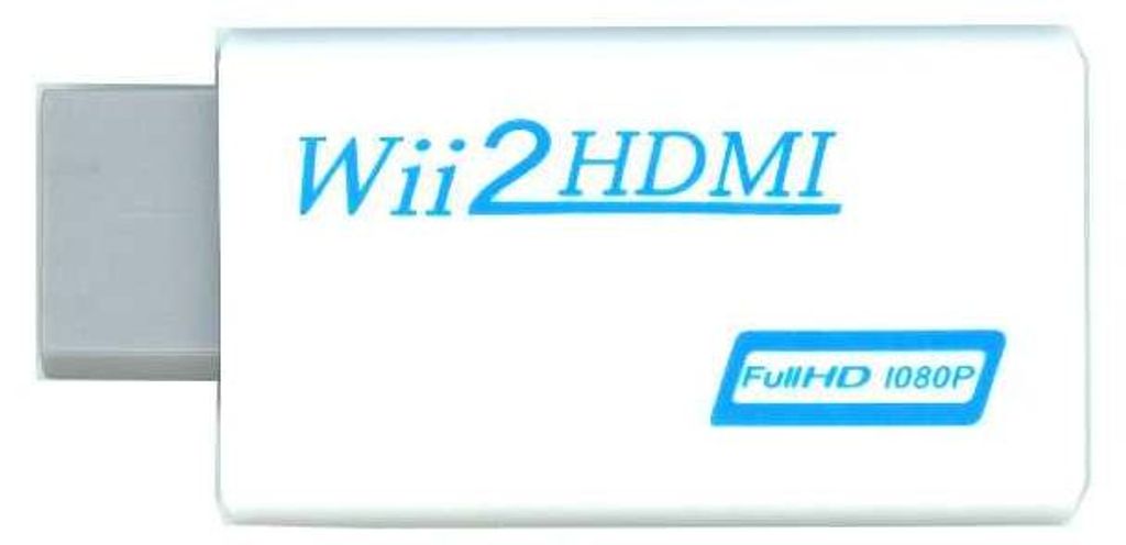 Wii2HDMI Adapter Nintendo Wii auf HDMI Konverter digitales Produktbild 