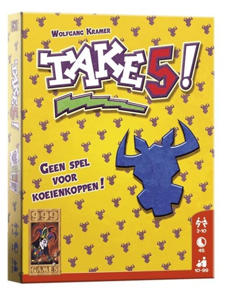 999 Games Take 5!, Kartenspiel, 10 Jahr(e), Familienspiel