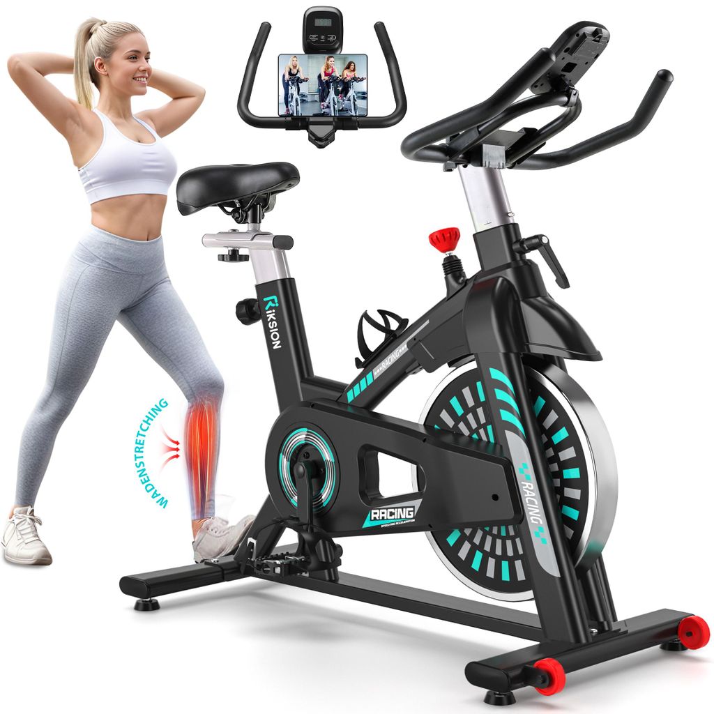 RIKSION Heimtrainer Fahrrad mit App, Leises Hometrainer Produktbild 