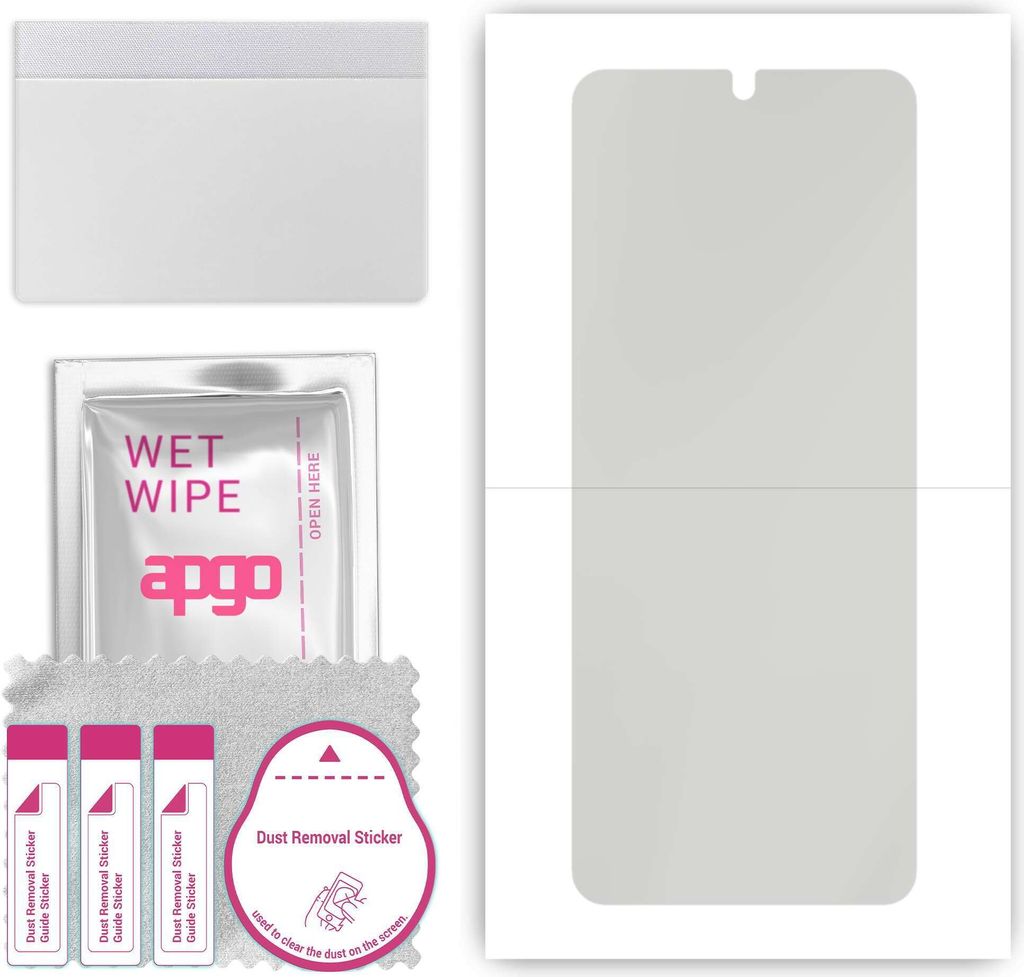 apgo Hydrogel Flip Fold Screen Protector für Oppo Find N3 Flip, für ein faltbares Smartphone, ohne Blasen auf der Falte