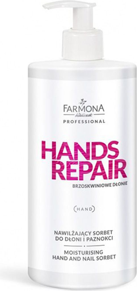 Farmona Hands Repair Feuchtigkeitssorbet 500Ml. Produktbild 
