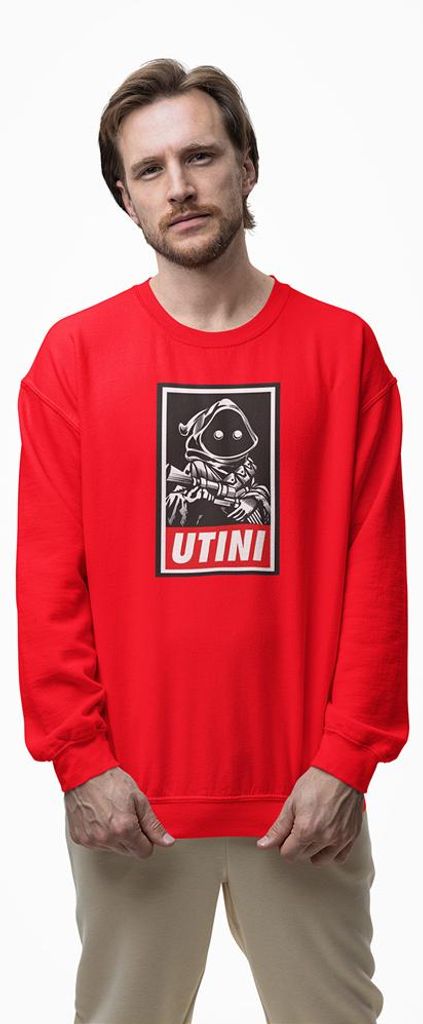 D&B Design Uni Pullover SWMO00085 Star Wars Rot-Größe 2XL