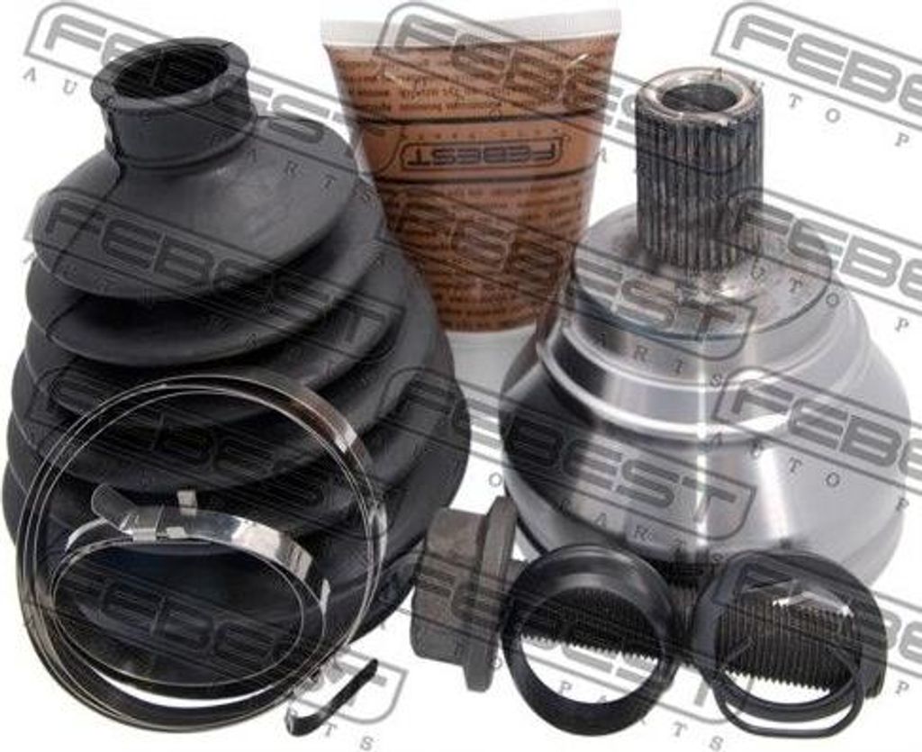 FEBEST 2310-031 Gelenksatz, Antriebswelle OE 1K0407271DE kompatibel mit A1 8X, A3 8P, A3 8V, Q2, Q3, TT, Altea, Altea XL, Leon, Toledo, Octavia, Su...