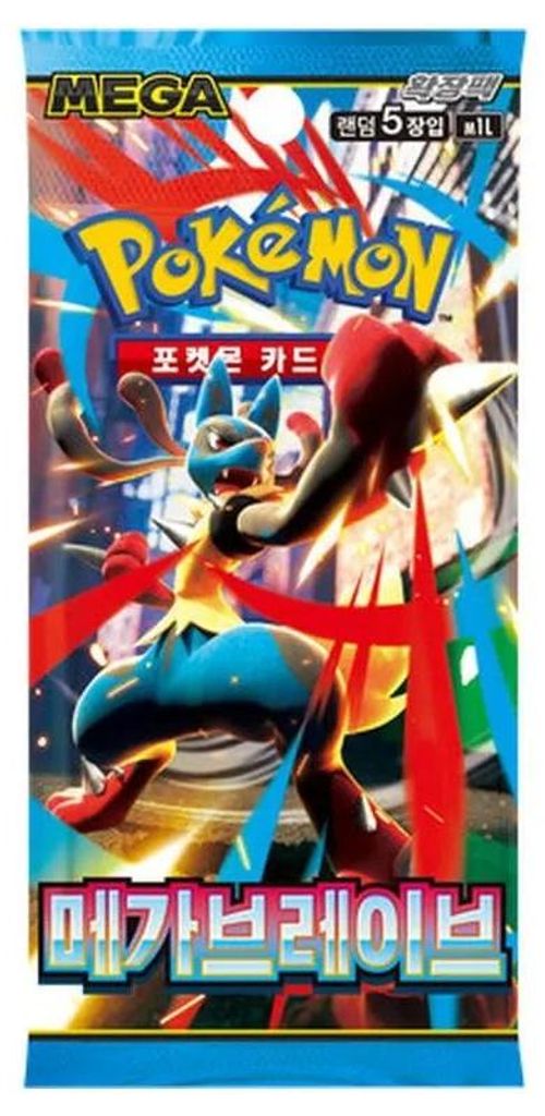 Pokémon Sammelkarten Mega Brave Booster KOREAN Produktbild 