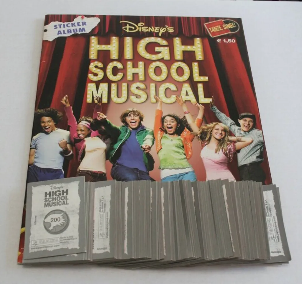 Album Autocollants High School Musical Jeu Complet Images Illustrées
