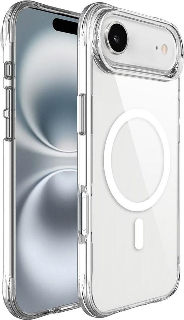 iPhone Air Hülle - Coverup Transparent TPU Back Cover - MagSafe Compatible - Transparent