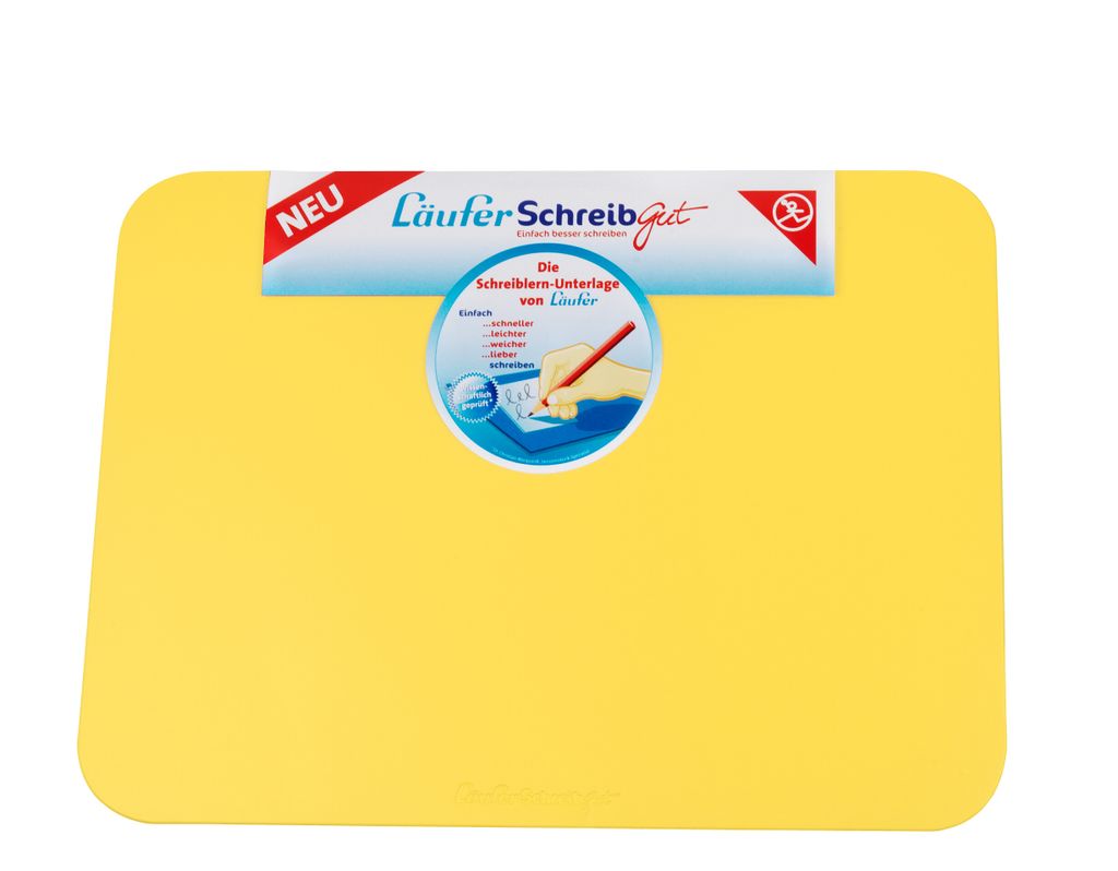 Läufer 30914 schrijfblad, zonnig geel Productafbeelding 