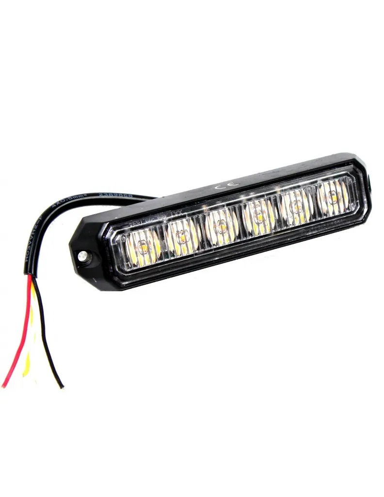 Feu stroboscopique Predator orange anticollision LED camion 24V