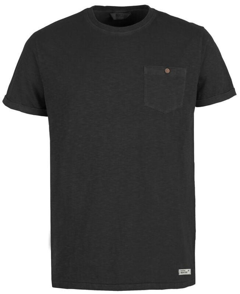 Indicode T-Shirt Herren INUshi schwarz Basics, Streetwear 100% Baumwolle XL