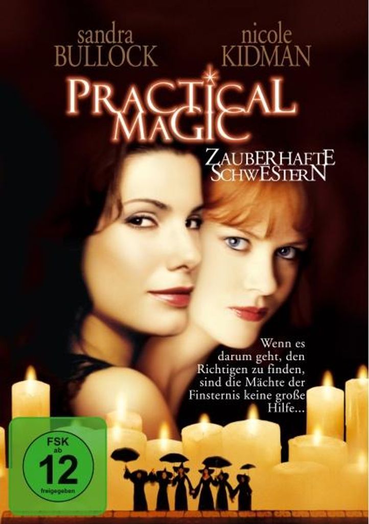 Practical Magic (DVD)- Zauberhafte Schw. Min: 100/DD5.1/WS - WARNER HOME - (DVD Video / Komödie)