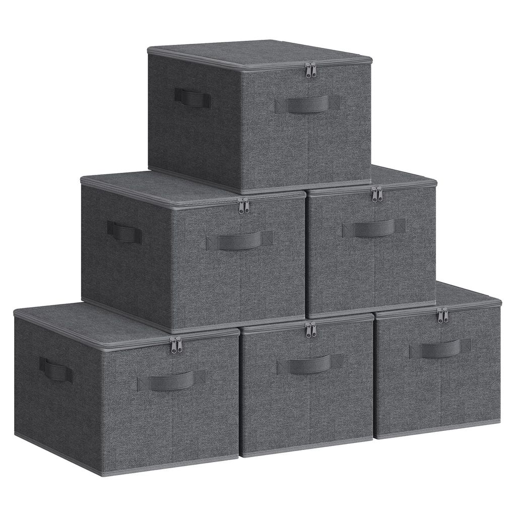 SONGMICS, látkové úložné boxy, skládací úložné boxy s Obrázek produktu 