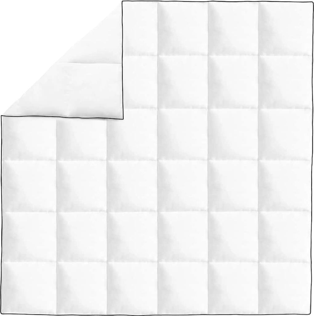 vidaXL Zimní péřová deka 200x200 cm Obrázek produktu 