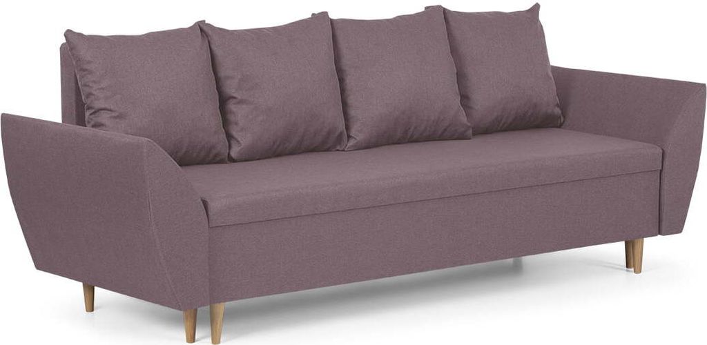 3-Sitzer-Sofa mit Schlaffunktion ALI - Rosa
