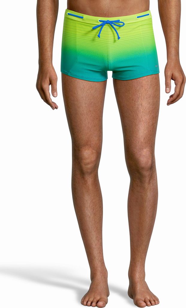 BECO the world of aquasports Badehose GRADIENT DOTS mit durchgehendem Bindeband und coolem Farbverlauf grün 8