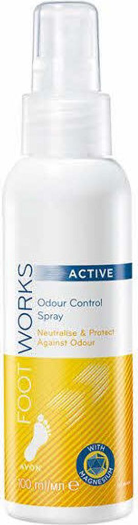 AVON foot works Active geruchsneutralisierendes Fuß- & Produktbild 