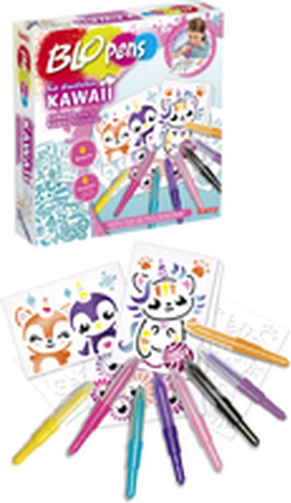 Aktivitätsbox zum Ausmalen Lansay BLOPENS KAWAII Bunt