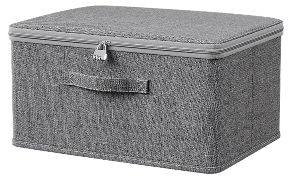 Boîte de rangement verrouillable pour protéger vos aliments au frigo