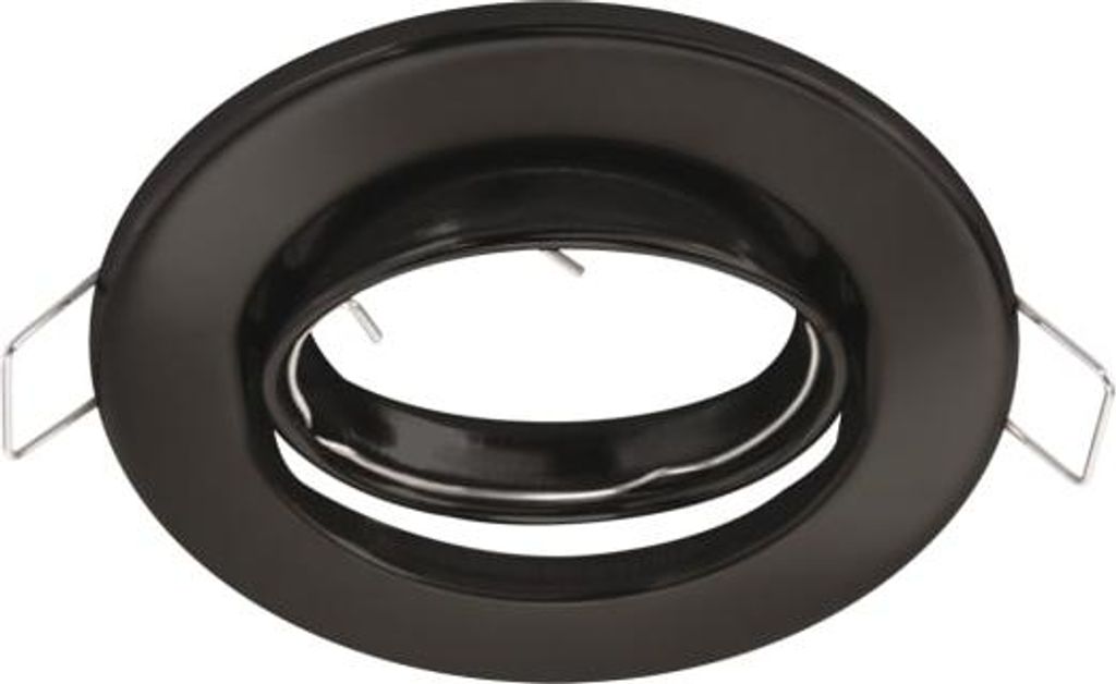 Unterstützung Spot Encastrable GU10 LED Orientable Rond Noir