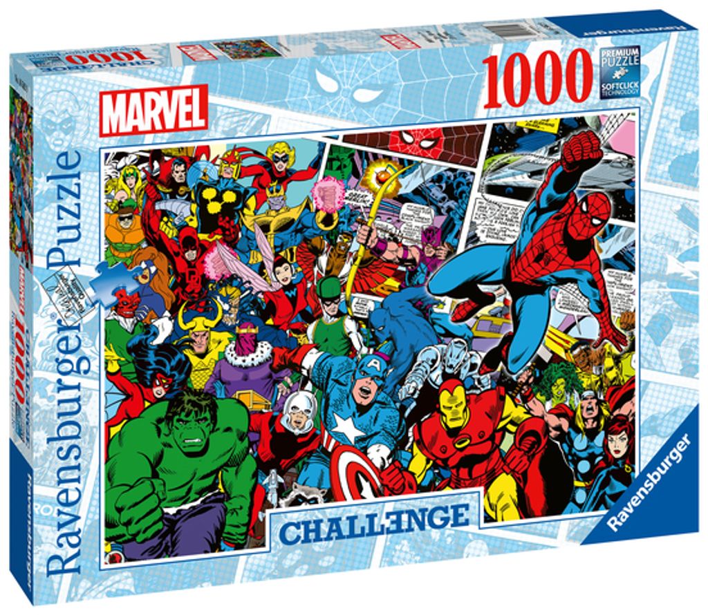 Challenge Marvel - Puzzle 1000 Teile