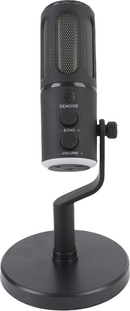 Dynamisches Mikrofon XLR USB Schnittstelle Nierencharakteristik RGB Dynamisches Mikrofon für Gaming Live Streaming Podcast