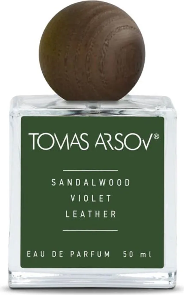 Gel douche Tomas Arsov Bois de Santal et Cuir Violet senteur longue durée