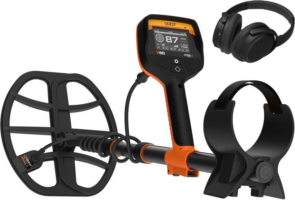 Quest V60 HyperQ Multifrequenz Metalldetektor
