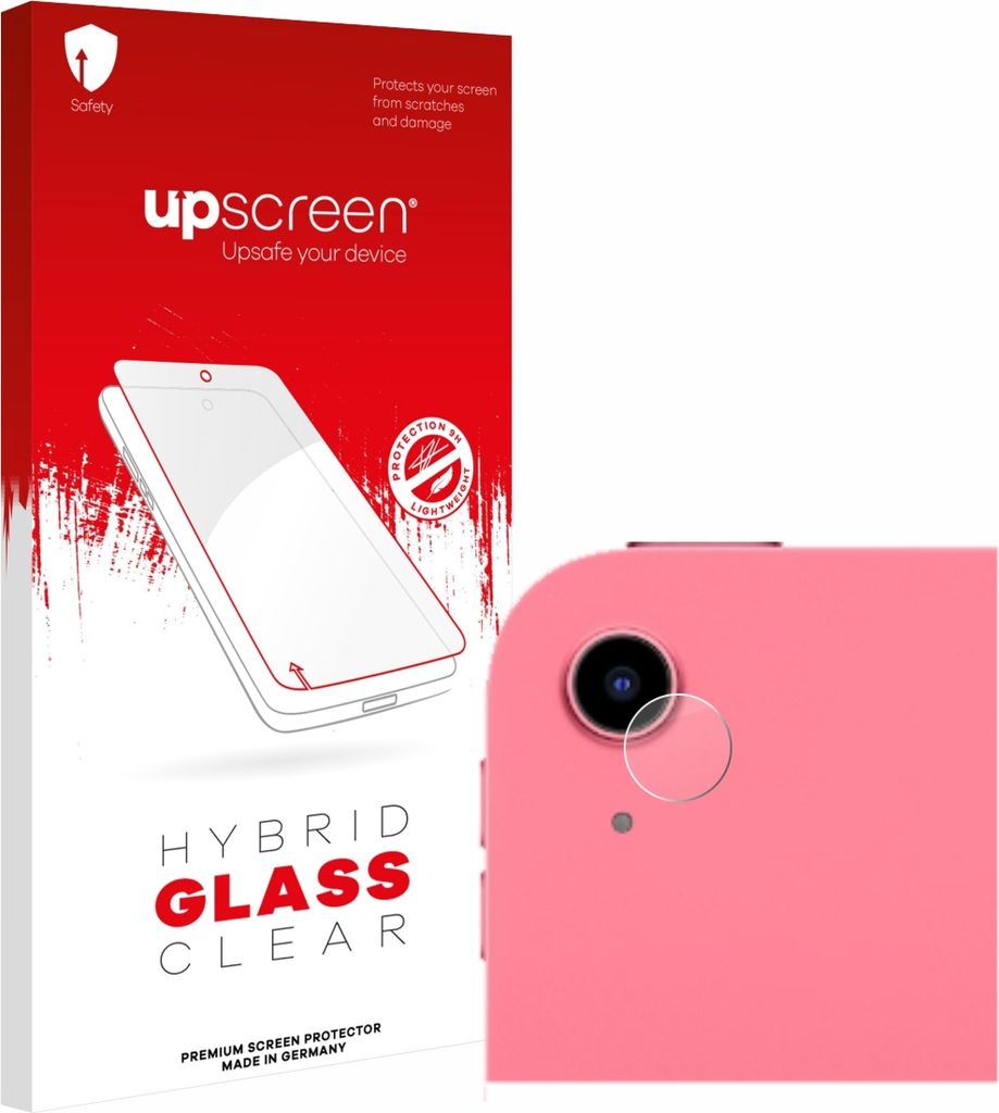 upscreen Schutzglas für Apple iPad A16 11" WiFi 2025 (NUR Kameraschutz, 11. Gen.) Schutzfolie Panzer Folie Glas Display Schutz klar