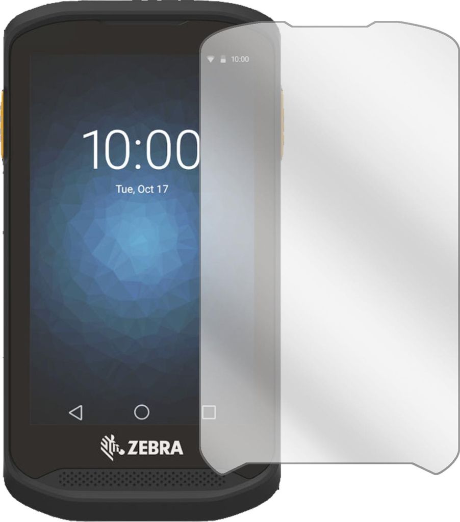5x Schutzfolie für Zebra TC20 klar Displayschutzfolie Folie Display Schutz dipos