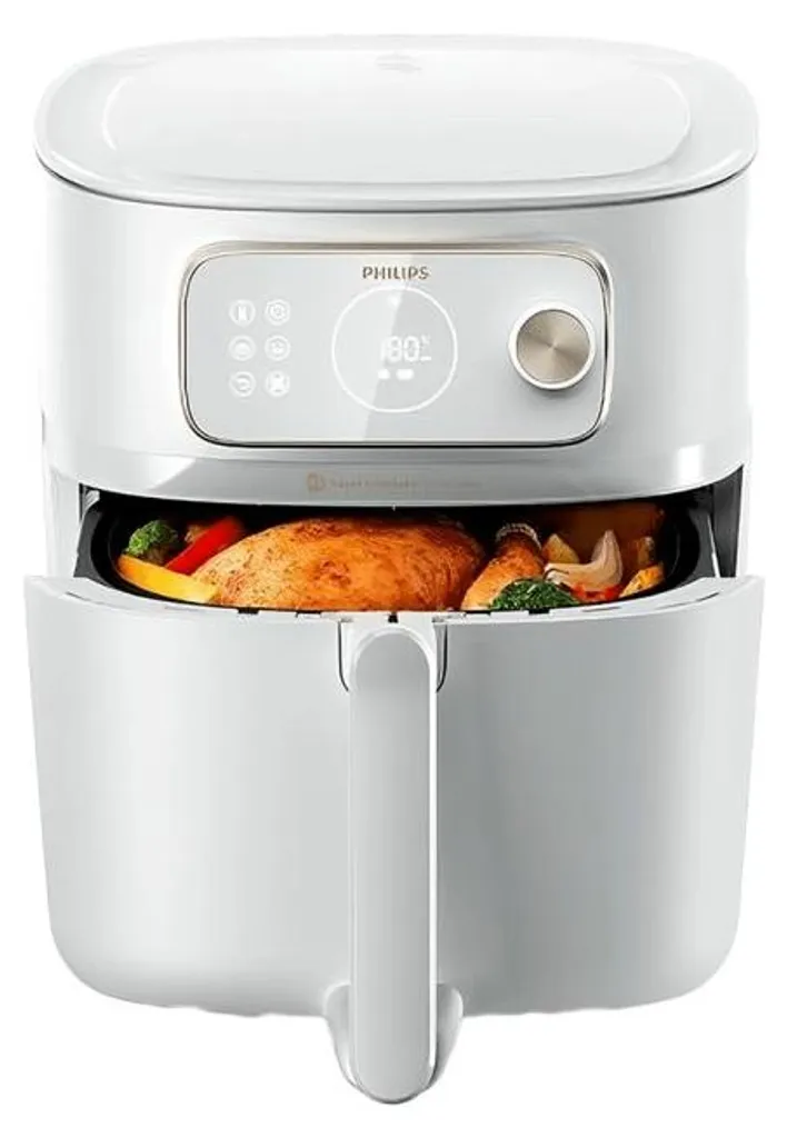 Friteuse sans Huile Philips Airfryer XXL 8,3L HD9876/20 Blanche