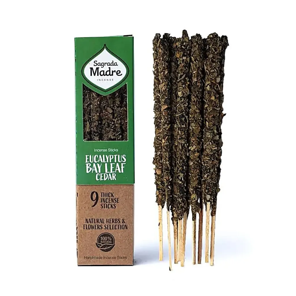 Purifiez votre Air avec l'Encens Eucalyptus Laurier Cèdre - Lot de 2