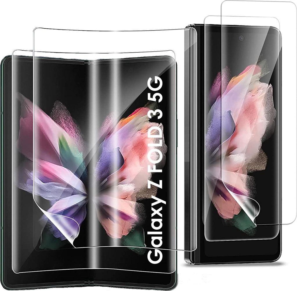 Displayschutzfolie für Samsung Galaxy Z FOLD 3 5G [2 Stück] Produktbild 