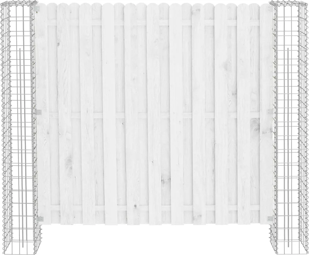 Poteaux de clôture en métal argenté 190 cm pour jardin et occultation