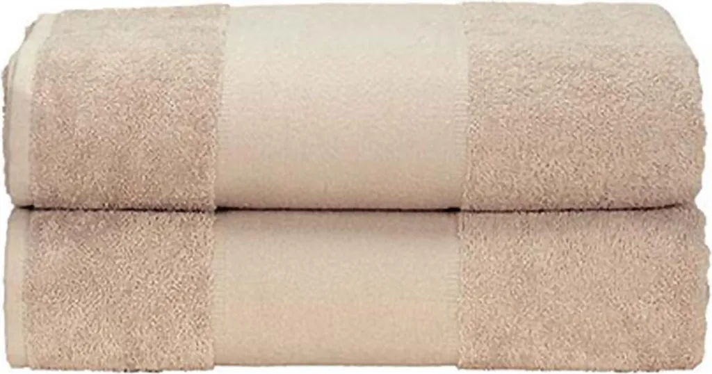 Telo Bagno A&R PrintMe 70x140 Sabbia | Base Ideale per Ricami