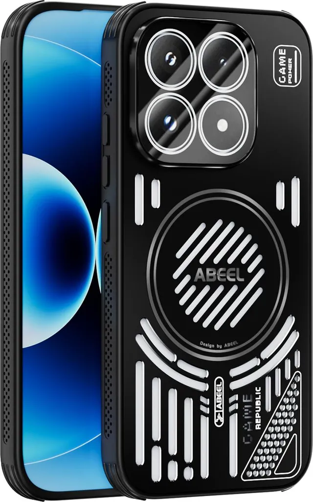 Custodia Xiaomi 17 Magnetica Nero: Alluminio e Raffreddamento Top
